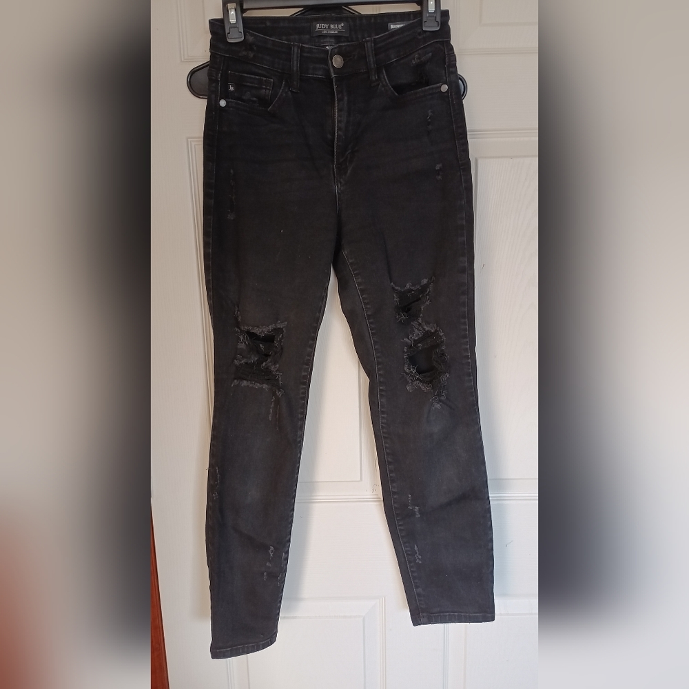 Judy Blue Distressed Boyfriend Jeans sz26